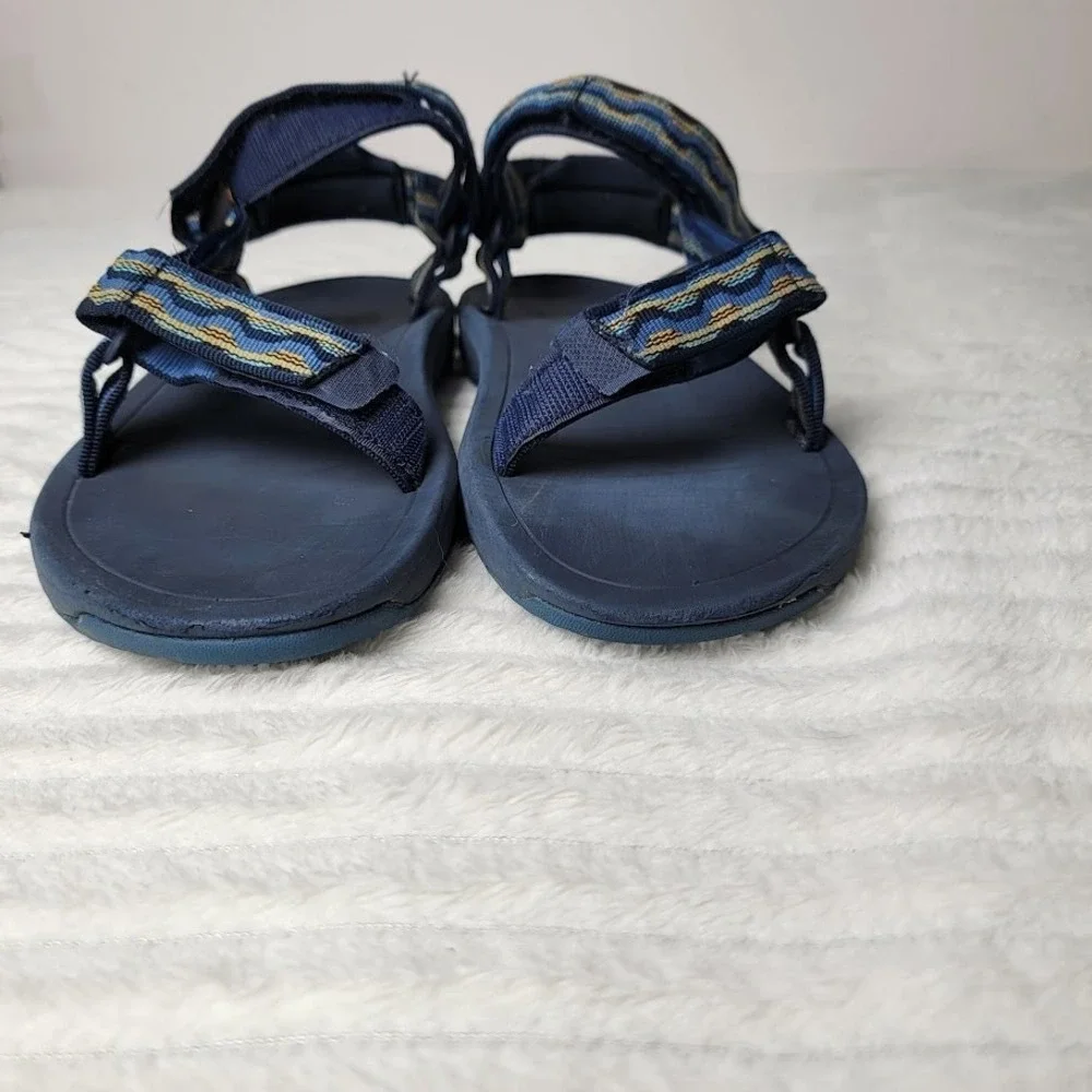 Teva Men's Blue Sport Sandals Size 5 Strappy Outdoor Hiking Trail Water Gorpcore